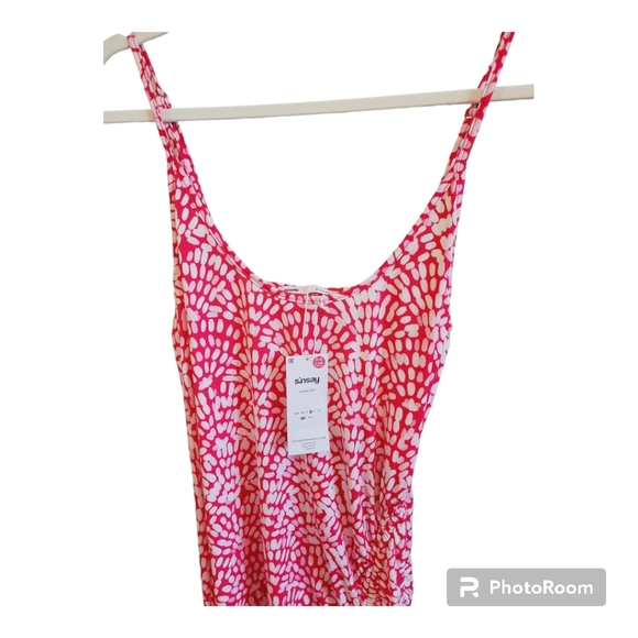 NWT SINSAY Midi Pattern Dress - Picture 8 of 9